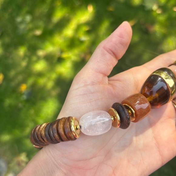 Lizzie Fortunato Neptune Collar Necklace in Terra - Picture 5 of 7